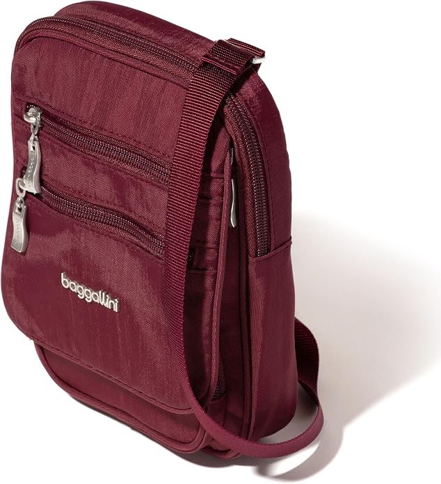 Baggallini Journey Crossbody Bags for Women 9x6 Small Lightweight Travel Handbag W/RFID