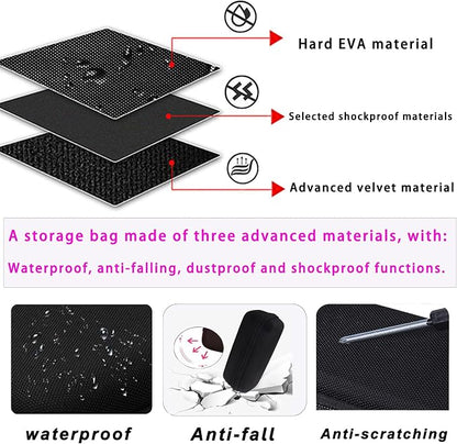 Hard EVA Carrying Storage Case Compatible with UGREEN Power Bank 25,000mAh 200W/UGREEN 20000mAh 165W Power Bank Charger Protective Travel storage box