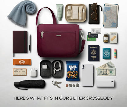 Travelon Anti-Theft Classic Small East/West Crossbody