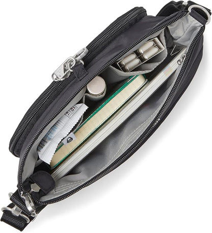 Baggallini womens Securtex Anti-theft Memento Crossbody Bag