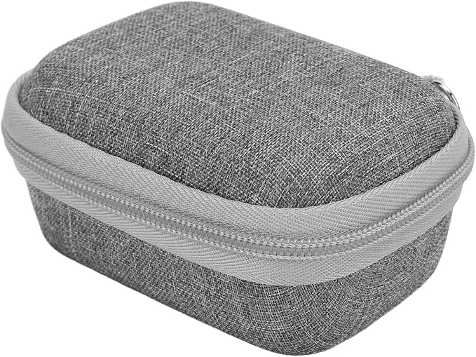 FOSA Power Bank Carrying Case, Battery Pack Storage Bag Soft Lining for Portable Charger (Gray)