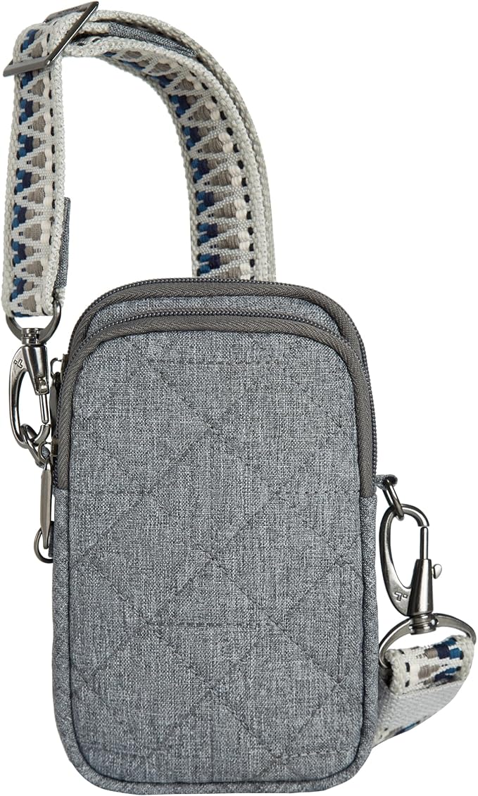 Travelon Anti-Theft Boho 2 Compartment Phone Crossbody