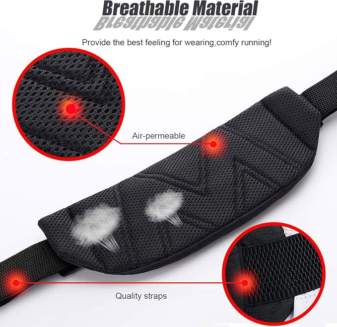 Waterproof Running Belt Bag Waist Pack,Sport Fanny Pack Pouch for Men Women,Runners Phone Holder for iPhone 17 16 15 14 13 12 11 Pro Max XS XR X 8 Plus Galaxy,Workout,Jogging,Exercise,GYM,Dog Walking