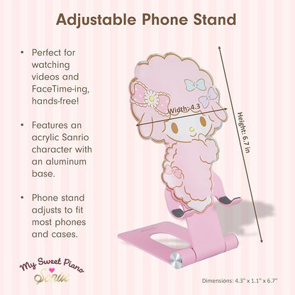 Sonix x Sanrio Character Phone Stand | Adjustable Cell Phone Holder, Desk Stand, Dock | My Sweet Piano