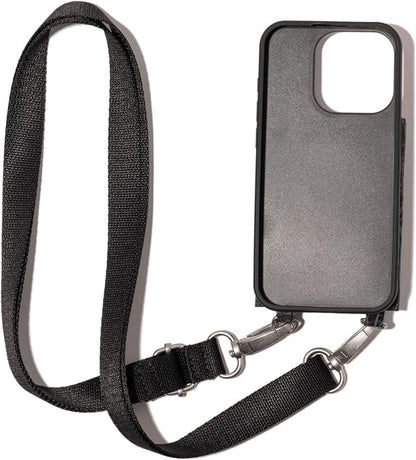 Baggallini On The Go iPhone Card Case Crossbody - Lightweight iPhone Case Designed for iPhone 13, iPhone 14, iPhone 15 and iPhone 15 Pro