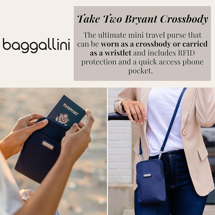 Baggallini The New Classic Collection Take Two RFID Bryant Crossbody