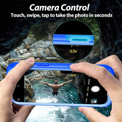 SPORTLINK for iPhone 16 Plus Case - IP68 Waterproof Military Protective Full Body Heavy Duty Shockproof 360 Sealed Dustproof with Camera Screen Protector Cover for i Phone 16 Plus 6.7" Blue