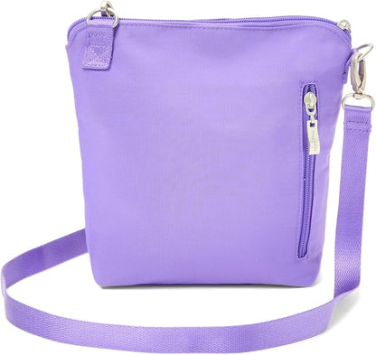 Baggallini Modern Pocket Crossbody Bag for Women, 8.5"x8.5" Handbag Purse with RFID, Lightweight Water-Resistant