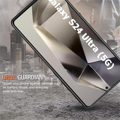 Battery Case for Galaxy S24 Ultra,12000mAh Portable Protective Smart Wireless Charging Case Support Carplay Compatible with Galaxy S24Ultra(6.8 inches)Rechargeable Extended Battery Charger Case(Black)