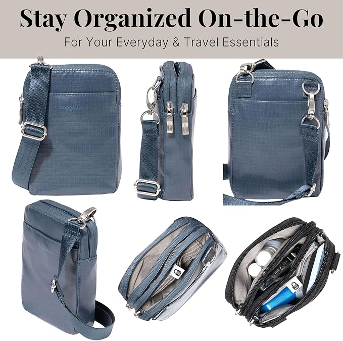 Baggallini Women's Modern Take Two Rfid Crossbody