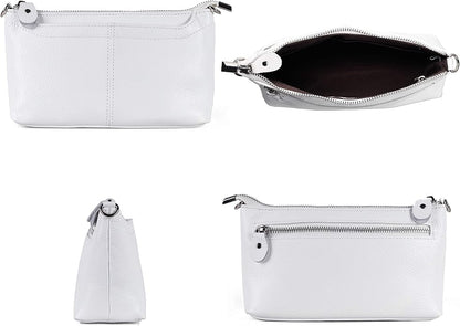 befen Genuine Leather Wristlet Clutch Wallet Purses Small Crossbody Bags for Women with RFID Blocking Card Slots