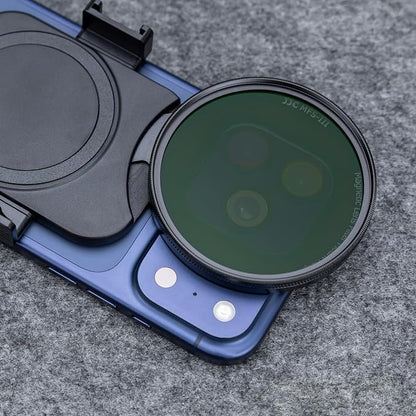 67mm CPL Filter Mount Kit with Magnetic Phone Camera Grip & Storage Pouch for iPhone 17 Air 16 15 14 Pro Max Accessories,Circular Polarizer Polarizing Lens Filter Adapter Set w Cold Shoe & 1/4'' Hole