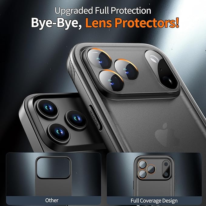 Cozycase TOP Military Protective IP68 Waterproof Case for iPhone 17 Pro Heavy Duty 360 Shockproof Full Body with Screen Camera Protector Double Dustproof Hard Tough 17Pro Front Back Cover