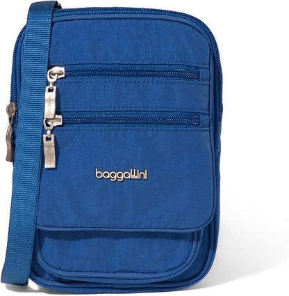 Baggallini Journey Crossbody Bags for Women 9x6 Small Lightweight Travel Handbag W/RFID