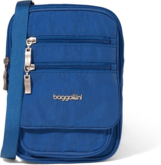 Baggallini Journey Crossbody Bags for Women 9x6 Small Lightweight Travel Handbag W/RFID