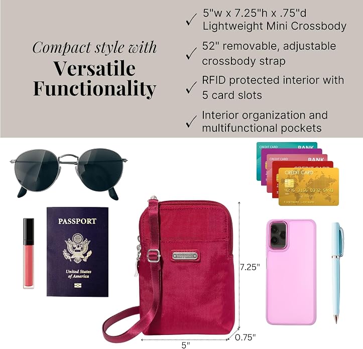 Baggallini The New Classic Collection Take Two RFID Bryant Crossbody