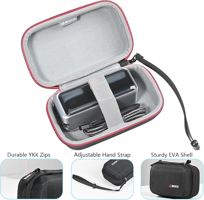 RLSOCO Carrying Case for Anker Prime 200W & UGREEN Nexode 130W Power Bank 20000mAh Portable Charger (Case Only)