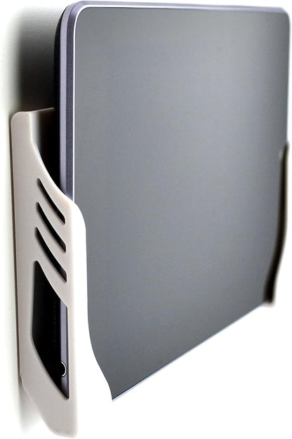 Dockem White Koala Tablet Wall Mount Universal Damage-Free Adhesive Wall Dock for iPad, Android and Windows Tablets, and Smartphones