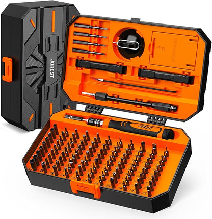 JOREST 115 in 1 Small Precision Screwdriver Set, Tool Gifts for Men, Magnetic Repair Tool Kit for PC, Laptop, Computer, iPhone, Macbook, Jewelers, PS5, Xbox, Switch, Electronics