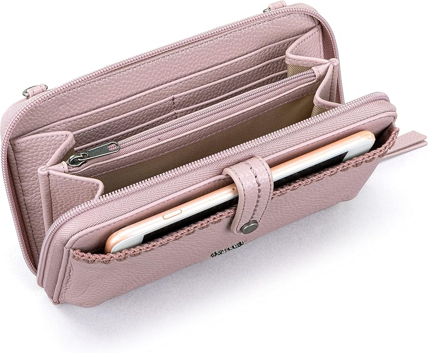 The Sak Iris Smartphone Crossbody Purse - Small Women's Cellphone Bag & Wallet For Everyday- Convertible Wristlet With Zipper