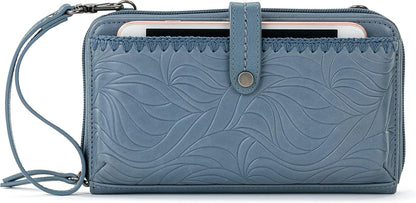 The Sak Iris Smartphone Crossbody Purse - Small Women's Cellphone Bag & Wallet For Everyday- Convertible Wristlet With Zipper
