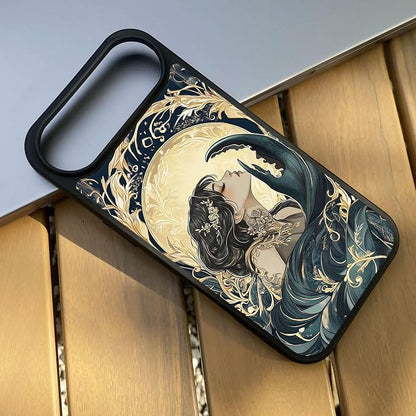 Constellation Series - Cancer Designs Magnetic for iPhone 17 air Case, Tarot Style Model Glass Phone Cover, Compatible with Magsafe, Pocket-Friendly - fits iPhone 17 air Case for Women