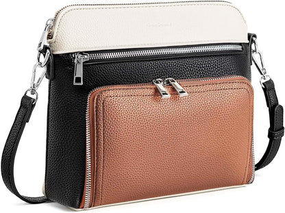 Crossbody Purses for Women Small Crossbody Bags for Women with Built in RFID Wallet