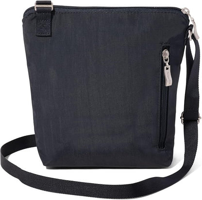 Baggallini Pocket Crossbody Bags for Women 8x8 Small Lightweight Durable Water-resistant Travel Purse W/Rfid