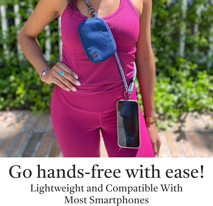 Save the Girls Active Rope Clip and Go Phone Strap – Cell Phone Lanyard for Life on the Move