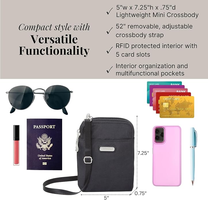 Baggallini The New Classic Collection Take Two RFID Bryant Crossbody