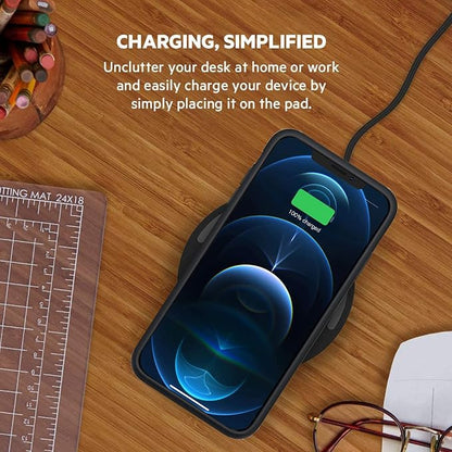 Battery Case for iPhone 12 Pro Max, [12000mAh] Enhanced Portable Protective Qi Wireless Charger Case Battery Pack with CarPlay Wireless Charging Case Compatible for iPhone 12 Pro Max (6.7 inch)-Black