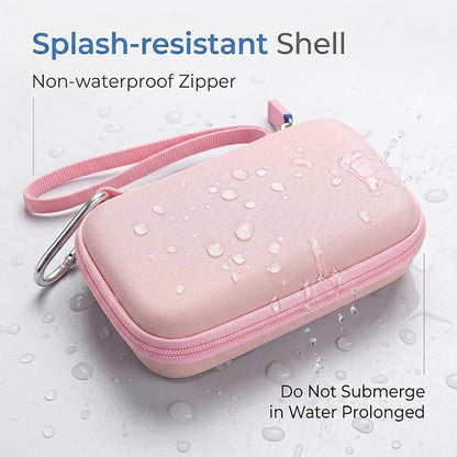 Portable Bank Charger Case for charmast for citicr for VRURC for OHOVIV Fast Charging Battery Protective Case(Pink)