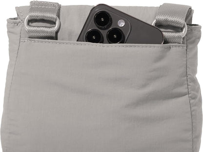 Baggallini Swift Flap Mini Crossbody - 6.3"x7" Lightweight Small Travel Purse with Crossbody Strap and RFID