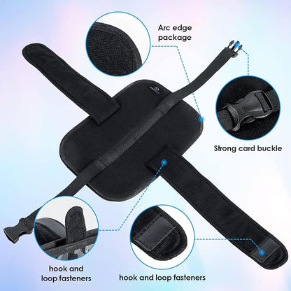 WixGear Universal Tablet Headrest Mount – Adjustable, Lightweight, and Durable Car Holder for iPads, Tablets, and E-Readers (Fits Devices Up to 10-inch Screen)
