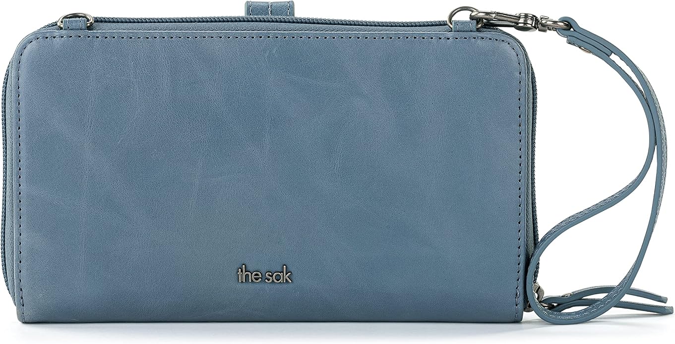 The Sak Iris Smartphone Crossbody Purse - Small Women's Cellphone Bag & Wallet For Everyday- Convertible Wristlet With Zipper