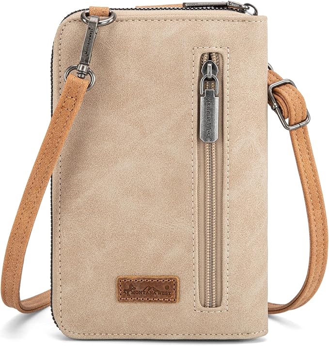 Montana West Small Crossbody Bags for Women Western Handbag with Cash Slots