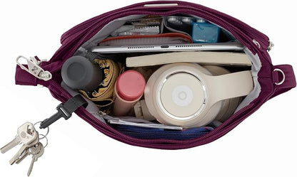 Travelon Anti-Theft Classic North/South Crossbody Bag