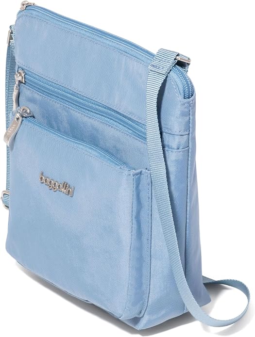 Baggallini Pocket Crossbody Bags for Women 8x8 Small Lightweight Durable Water-resistant Travel Purse W/Rfid