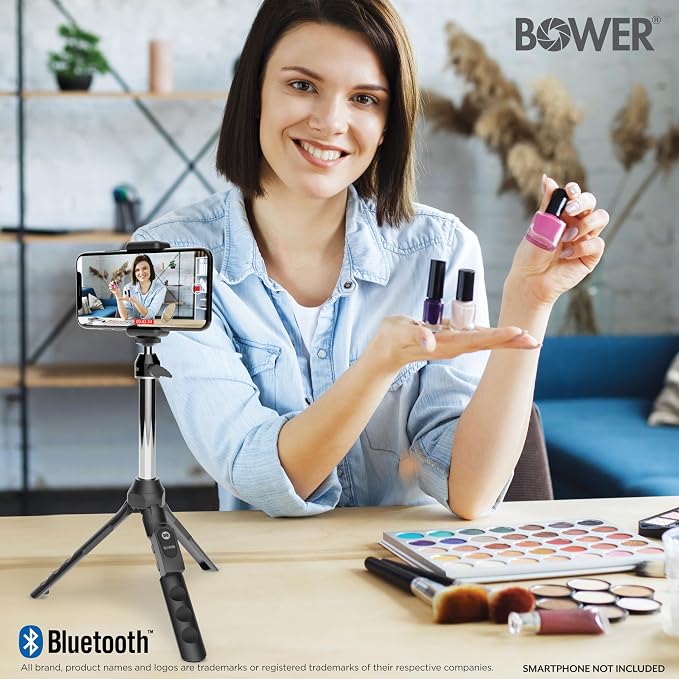 Bower Multipod 6-in-1 Tripod Selfie Stick with Remote Shutter for Smartphones