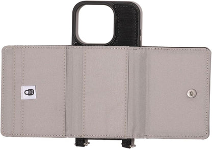 Baggallini On The Go iPhone Card Case Crossbody - Lightweight iPhone Case Designed for iPhone 13, iPhone 14, iPhone 15 and iPhone 15 Pro