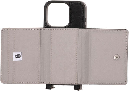 Baggallini On The Go iPhone Card Case Crossbody - Lightweight iPhone Case Designed for iPhone 13, iPhone 14, iPhone 15 and iPhone 15 Pro