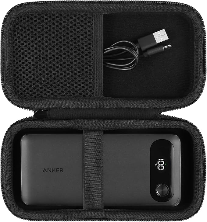 khanka Hard Case for Anker 100W Charging Base + Anker Power Bank 20k