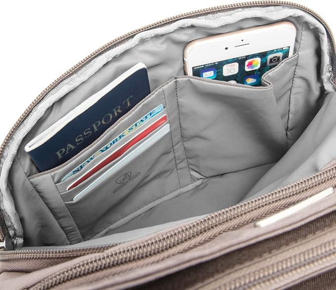 Travelon Anti-Theft Classic North/South Crossbody Bag