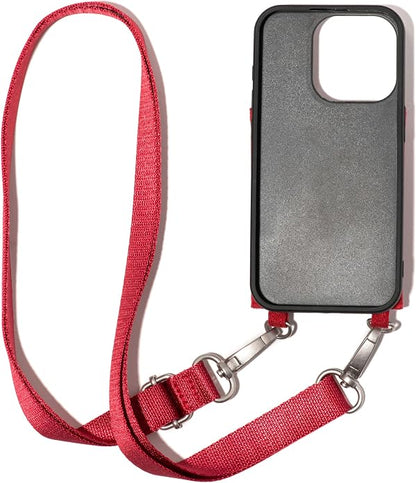 Baggallini On The Go iPhone Card Case Crossbody - Lightweight iPhone Case Designed for iPhone 13, iPhone 14, iPhone 15 and iPhone 15 Pro