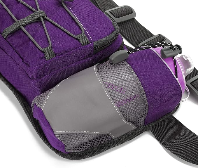 Waist Pack with Water Bottle Holder for Running Walking Hiking Fanny Pack Hydration Belt