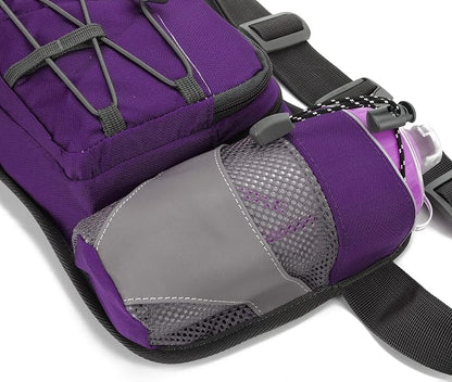 Waist Pack with Water Bottle Holder for Running Walking Hiking Fanny Pack Hydration Belt