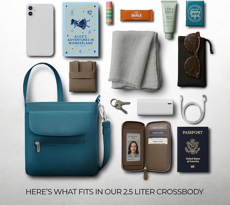 Travelon Anti-Theft Classic Mini Shoulder Bag