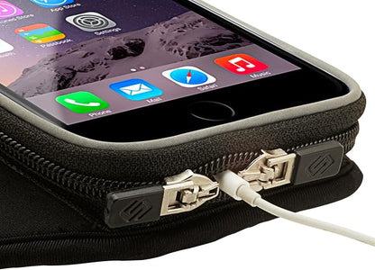 Sporteer Entropy E8 Padded Running Armband - Contoured Memory Foam Support for iPhone 17/16/15 Pro Max & Plus, Galaxy S26+/S25+, Pixel 10/9 Pro XL & Most Phones Up to 165mm - Fits Large Cases