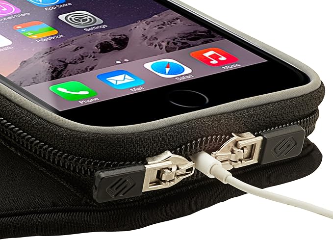 Sporteer Entropy E8 Padded Running Armband - Contoured Memory Foam Support for iPhone 17/16/15 Pro Max & Plus, Galaxy S26+/S25+, Pixel 10/9 Pro XL & Most Phones Up to 165mm - Fits Large Cases