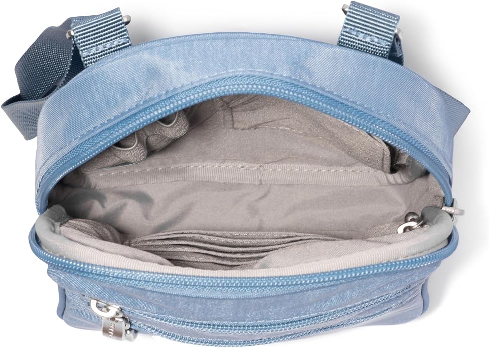 Baggallini Journey Crossbody Bags for Women 9x6 Small Lightweight Travel Handbag W/RFID